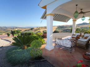 Отель Luxury villa with great mountain views pool sauna bubble bath and padel court  Ла Хойа
